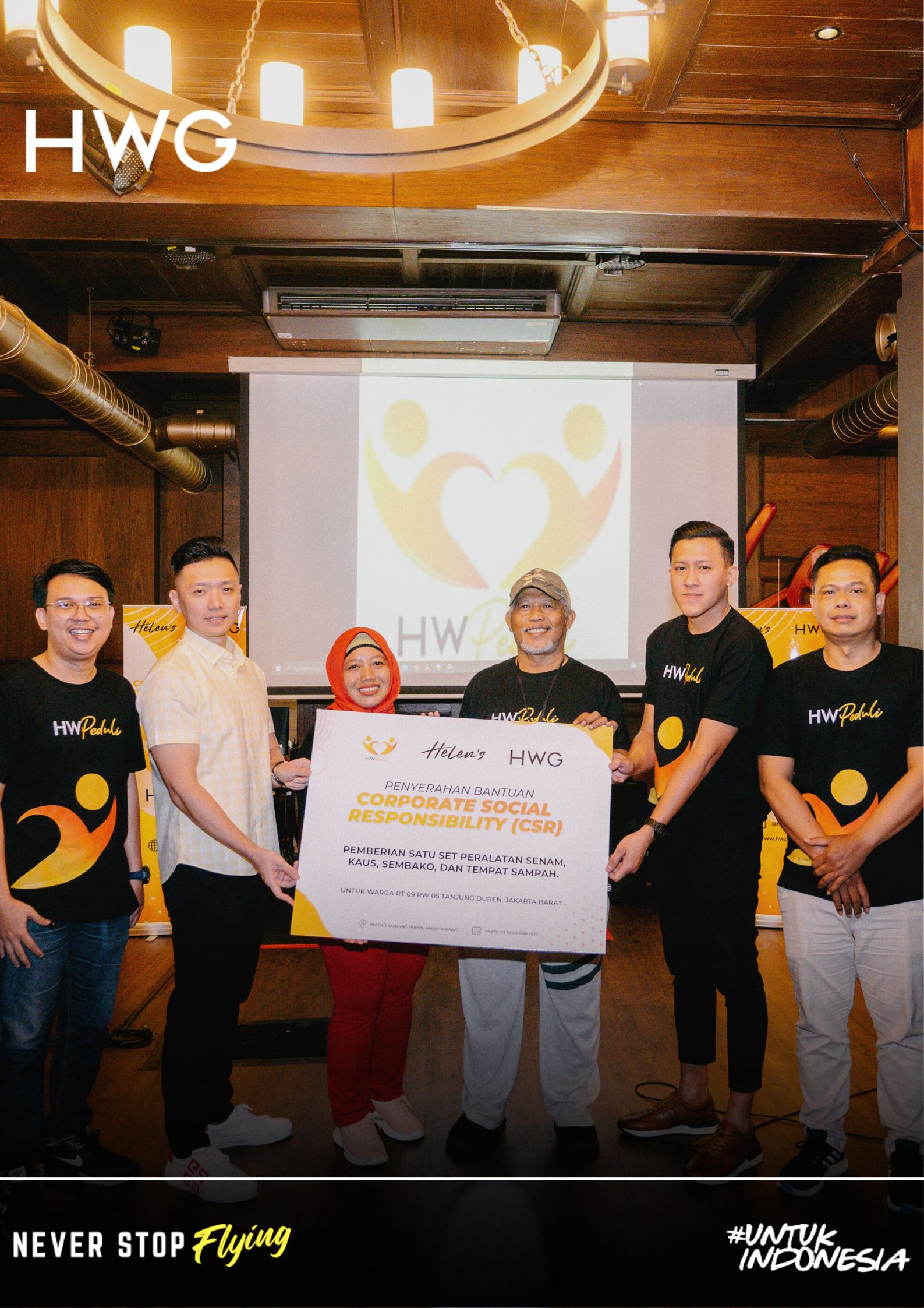 HW Group menciptakan HW Peduli Perdana di Jakarta