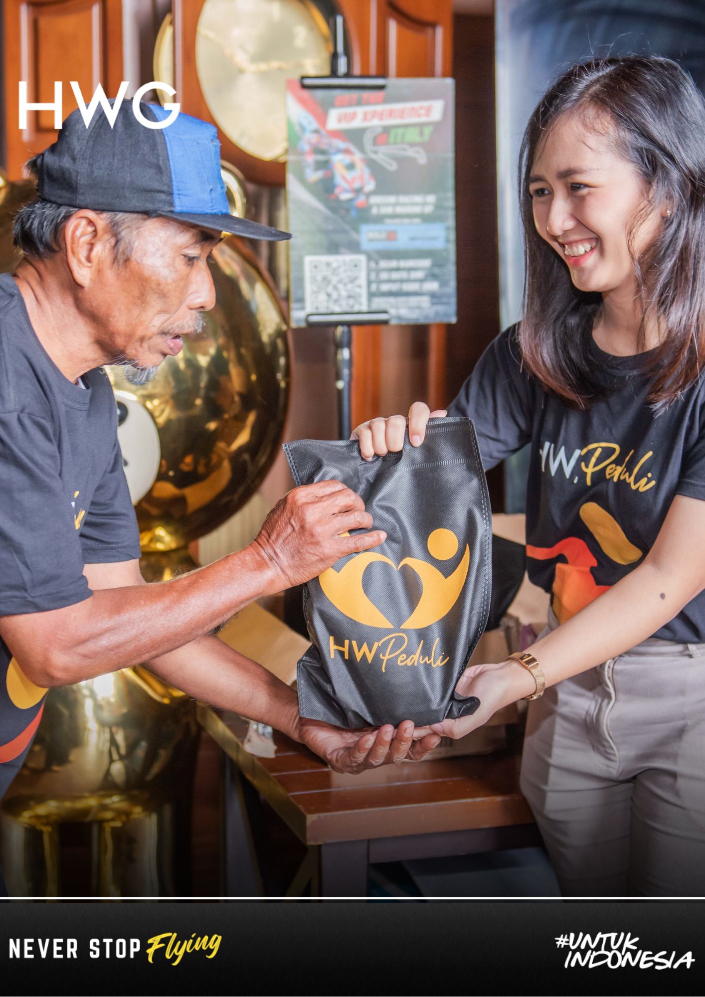 Never Stop Caring: HW Group actively launch HW Peduli program