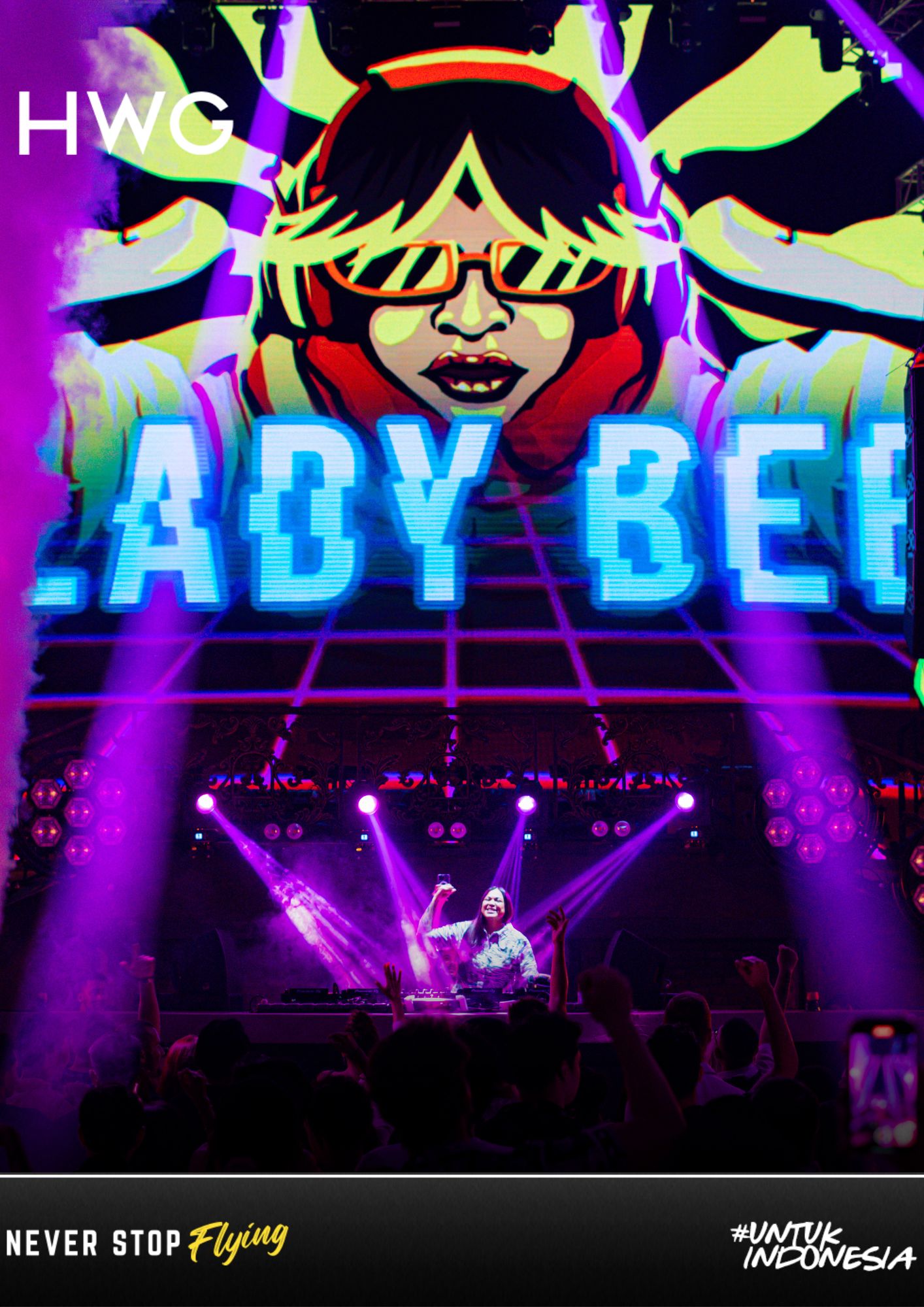 W Atlas Superclub repeats their success, Lady Bee is back again to perform and target thousands of audiences