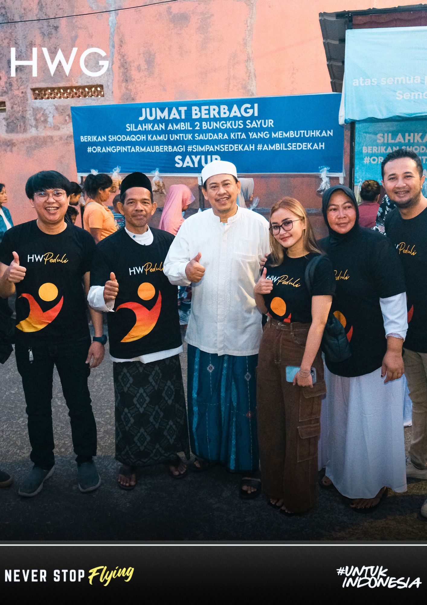 HW Peduli and The Amir Foundation spread their kindness with Giving Friday