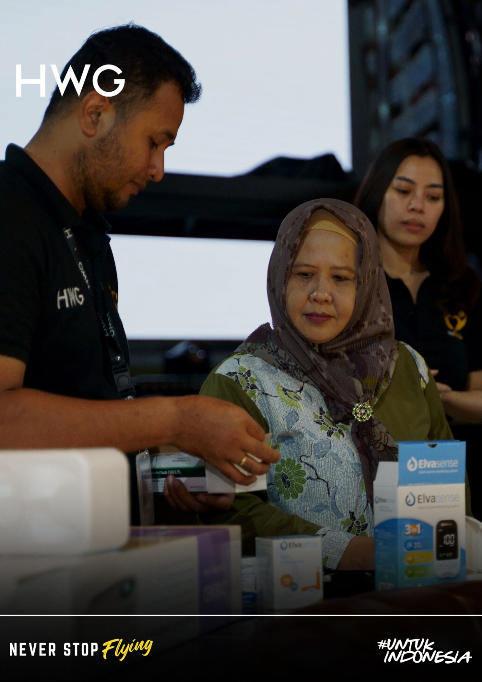 HW Peduli presents goodness by sharing healthcare assistance