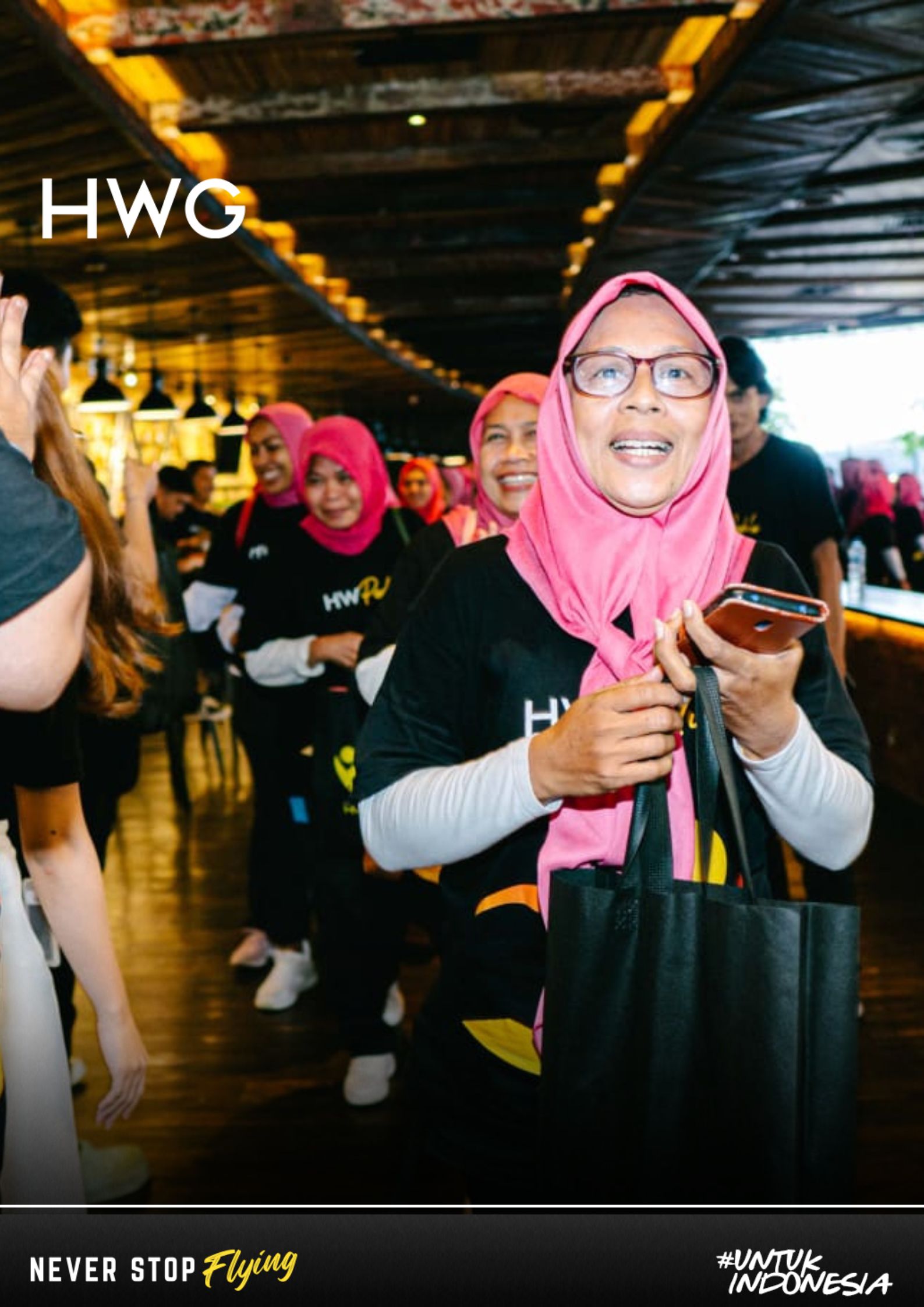 HW Group unites community with enchanting exercise and brings smiles through HW Peduli’s sembako giveaway