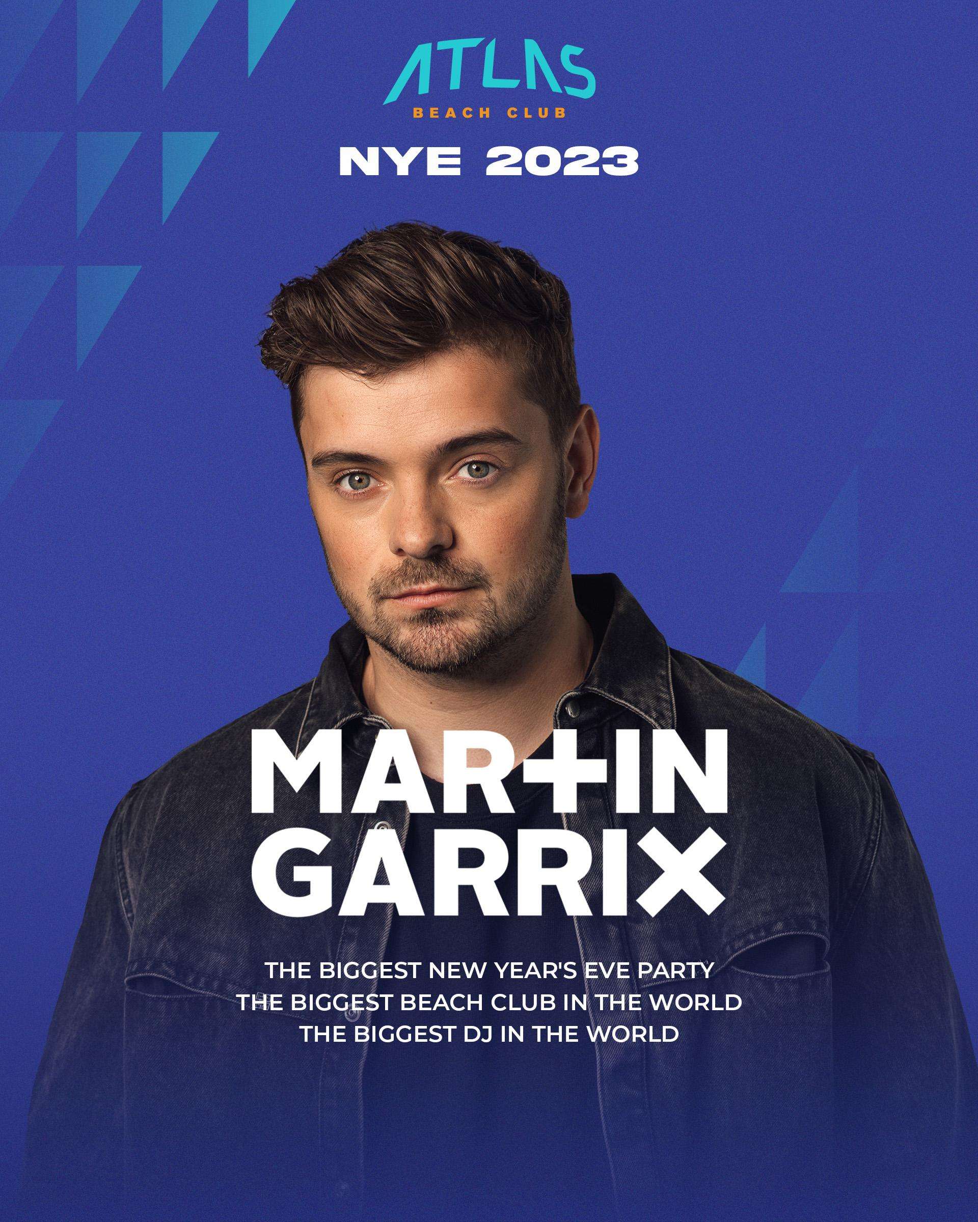 Martin Garrix to Headline New Year’s Eve 2023 Celebration at Atlas Beach Club