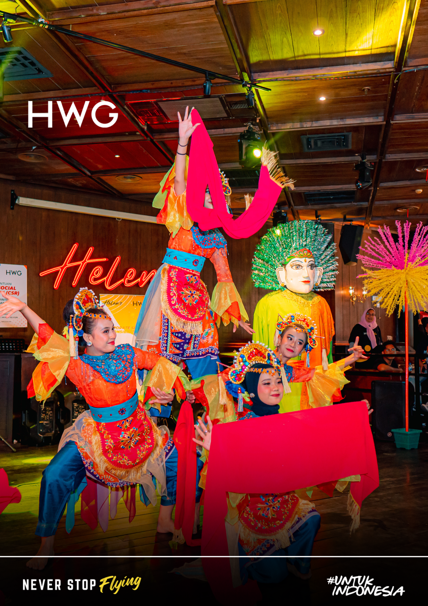 Promoting Culture and Empowerment, HW Group Presents Local Dances in Jakarta, Tangerang, and South Tangerang with HW Cares