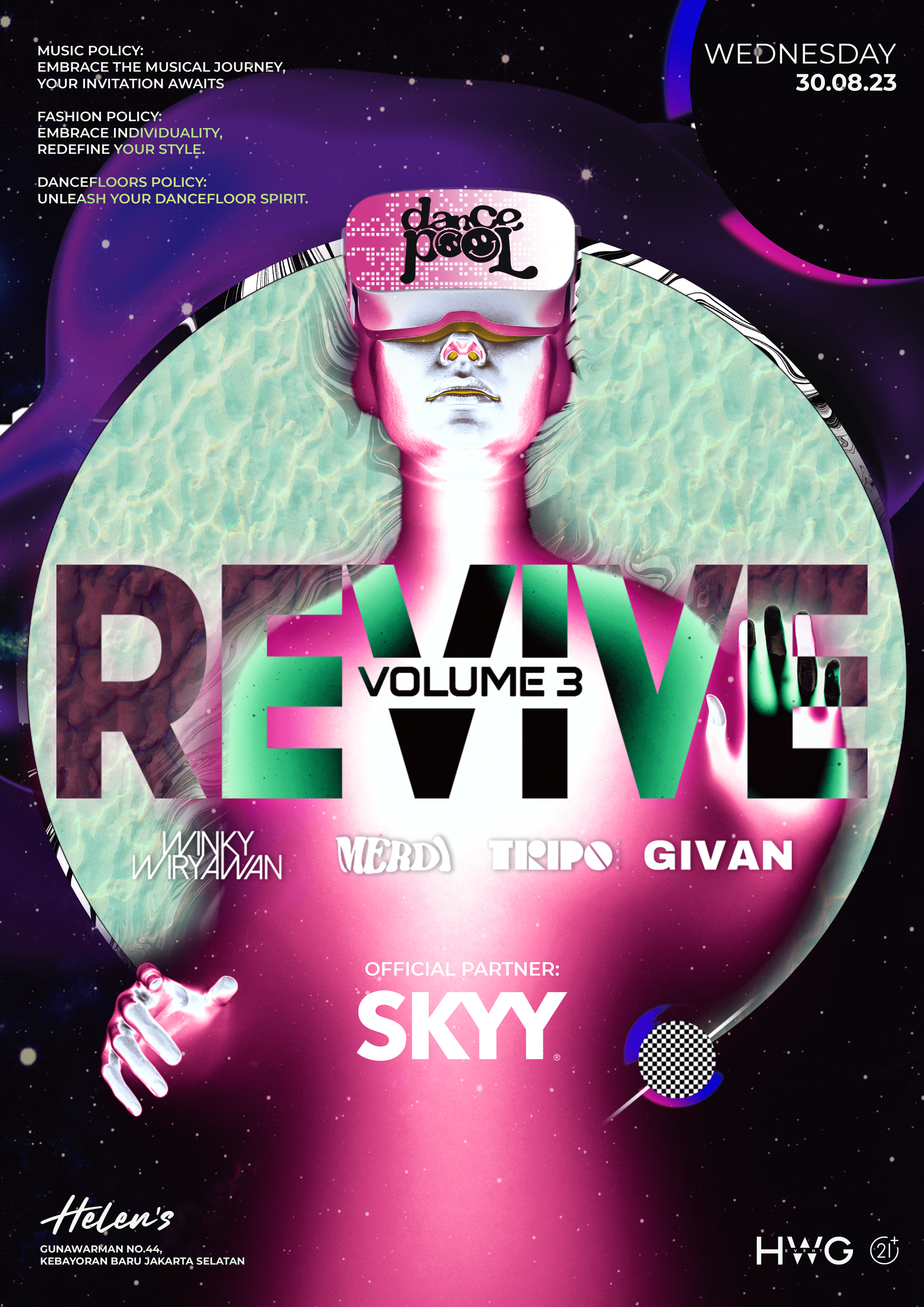 Revive Volume III Arrives at Helen’s Gunawarman, Featuring Winky Wiryawan and Givan