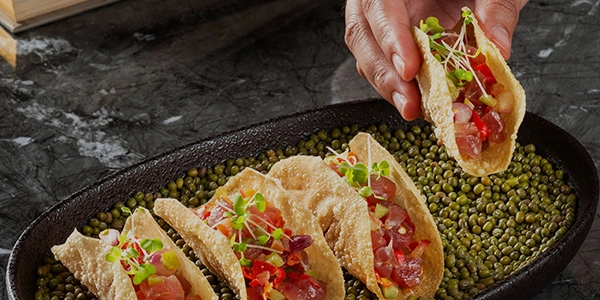 Kicking off the gala dinner is the dazzling array of appetizers