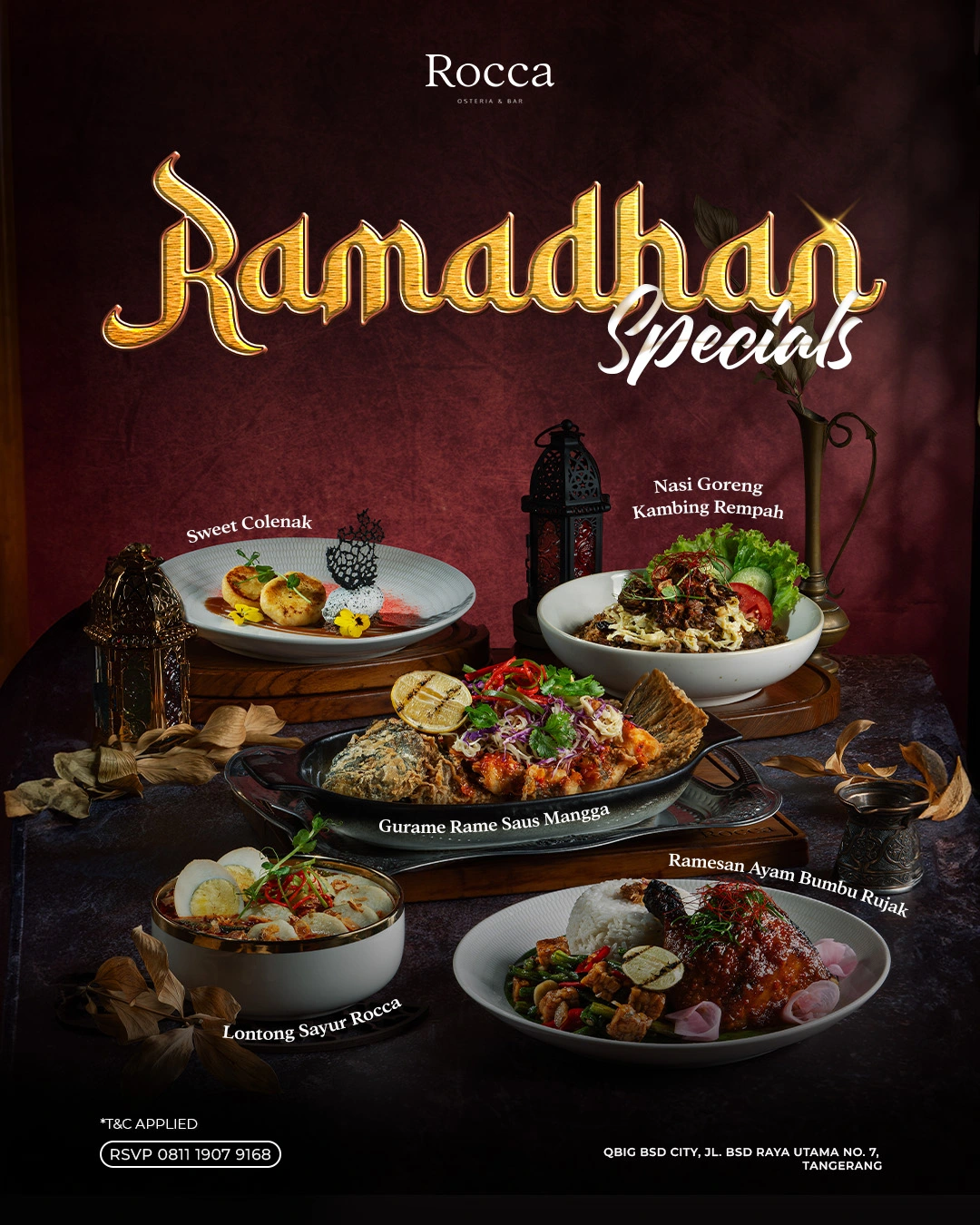 Rocca Hadirkan Promo Ramadan Specials untuk Buka Puasa di BSD