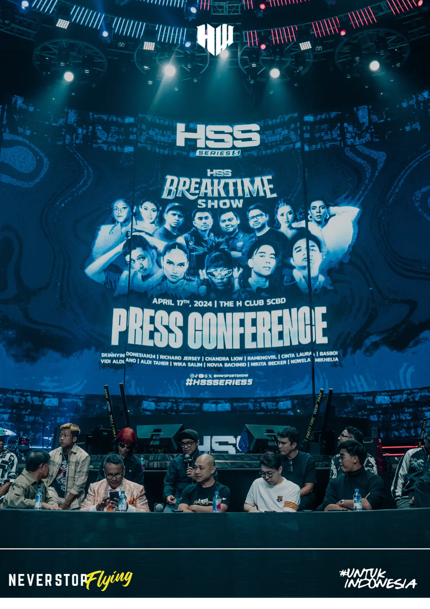 Gandeng Dino Hamid, HSS 5 Jakarta Wujudkan Super Bowl di Indonesia Arena GBK
